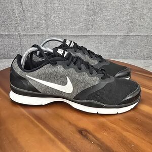 Nike Black/Gray In-Season TR 4 Running Shoes 653543-001‎ Women's Size 9.5